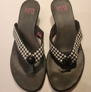 Lulu Design Switchflops checkered design